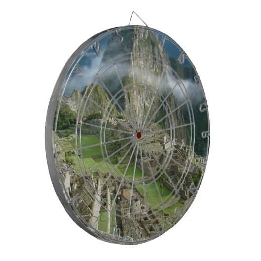 Machu Picchu Dartscheibe (Vorderseite Links)