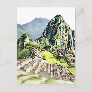 Machu Picchu: Die zeitlose Stadt Postkarte