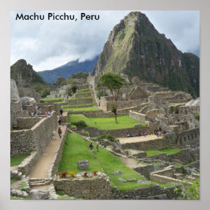 Machu Picchu Druck Poster