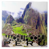 Machu Picchu Fliese (Vorderseite)