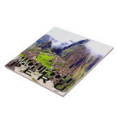 Machu Picchu Fliese (Seite)