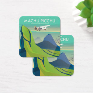 Machu Picchu Flugreiseplakat