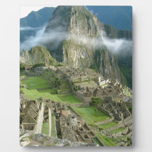 Machu Picchu Fotoplatte