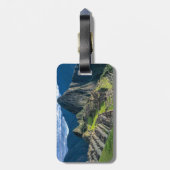 Machu Picchu Gepäckanhänger (Rückseite vertikal)