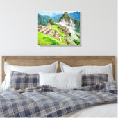 Machu Picchu große Leinwand (Insitu (Schlafzimmer))