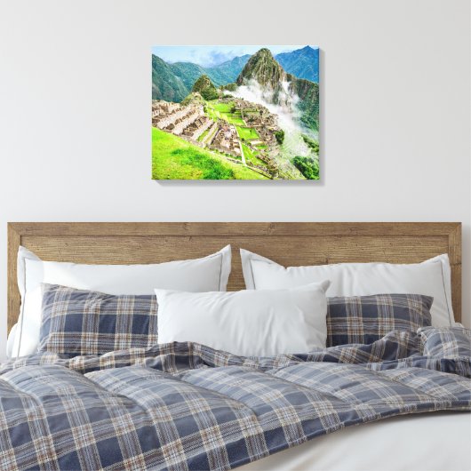 Machu Picchu große Leinwand (Insitu (Schlafzimmer))