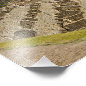 Machu Picchu, inca city in Peru Foto drucken (Ecke)