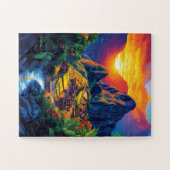 Machu Picchu Inca Zitadelle, Peru. Puzzle (Horizontal)