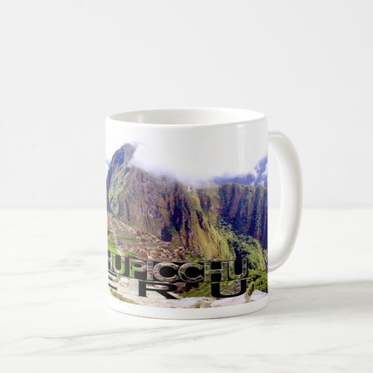 Machu Picchu Kaffeetasse (VorderseiteRechts)