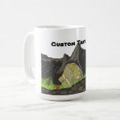 Machu Picchu Kaffeetasse (Vorderseite Links)