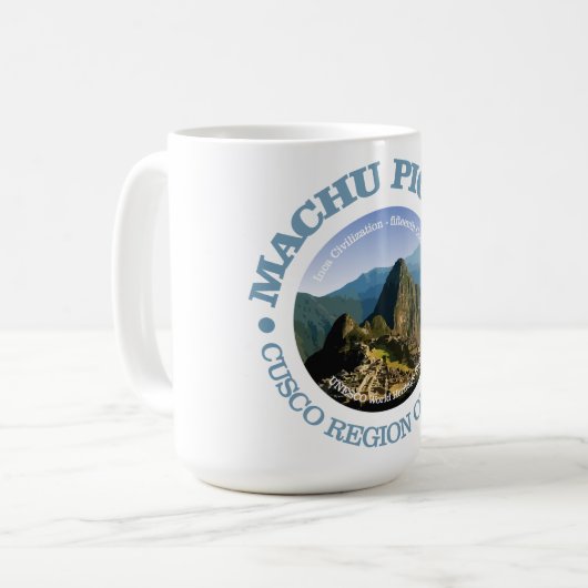 Machu Picchu Kaffeetasse (Vorderseite Links)