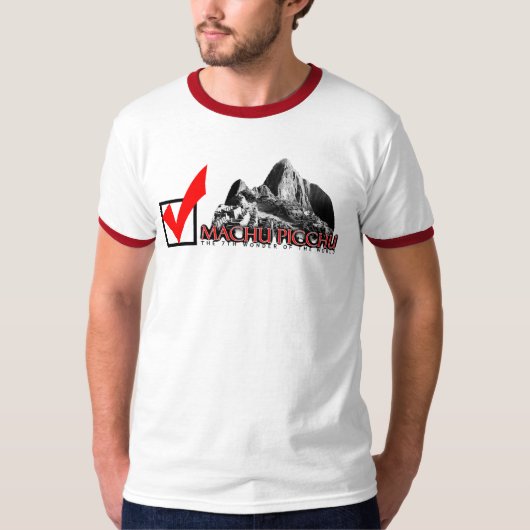 Machu Picchu: Karo! T-Shirt (Vorderseite)