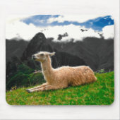 Machu Picchu Lama - Mousepad (Vorne)
