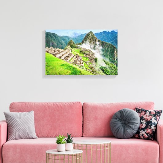 Machu Picchu Leinwand, Peru, Südamerika Leinwanddruck (Insitu (Wohnzimmer))