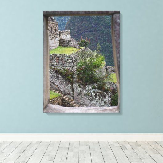 Machu Picchu Leinwanddruck (Insitu (Holzboden))