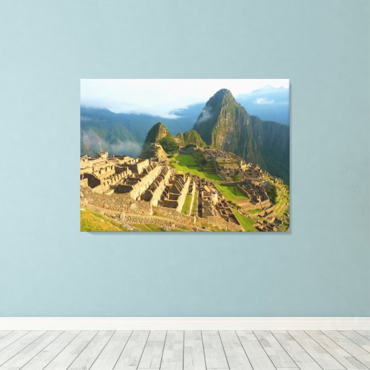 Machu Picchu Leinwanddruck (Insitu (Holzboden))