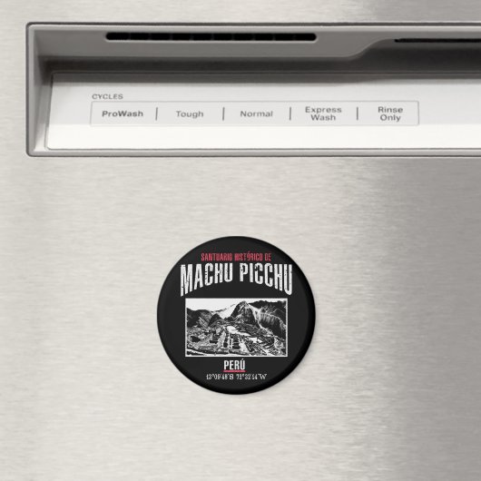 Machu Picchu Magnet (In Situ (Geschirrspüler))