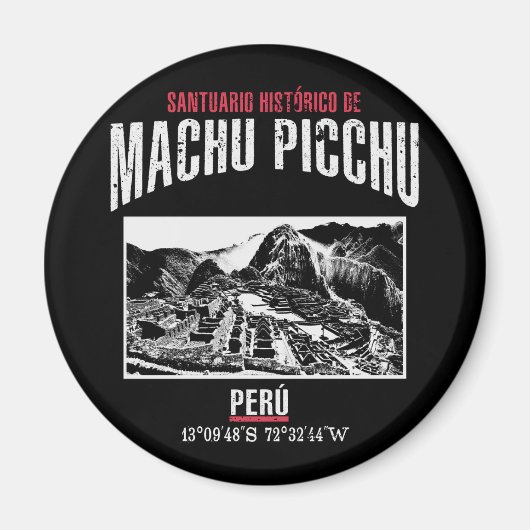 Machu Picchu Magnet (Vorne)
