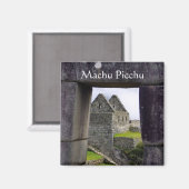 Machu Picchu Magnet (Vorderseite/Rückseite)