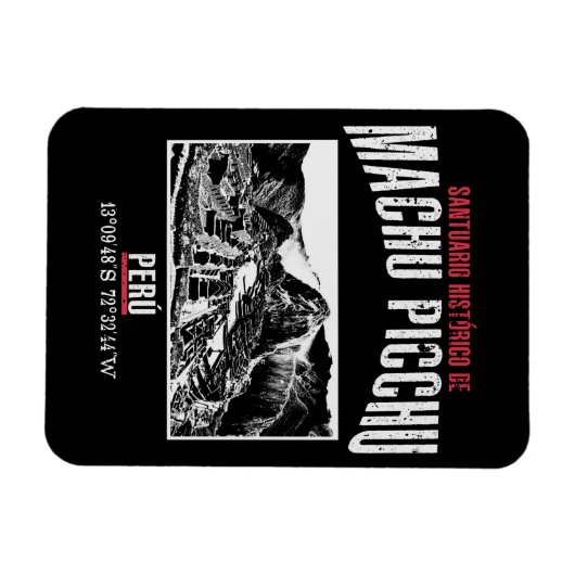 Machu Picchu Magnet (Horizontal)