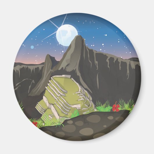 Machu Picchu Magnet (Vorne)