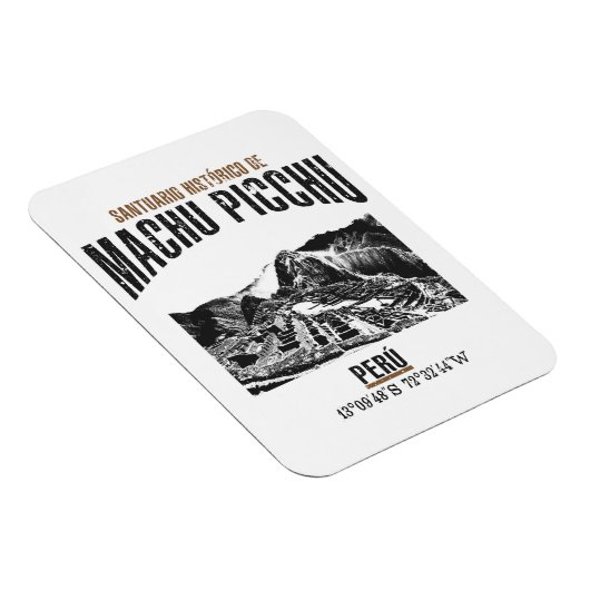Machu Picchu Magnet (Rechte Seite)