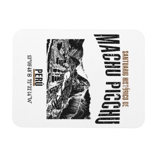 Machu Picchu Magnet (Horizontal)
