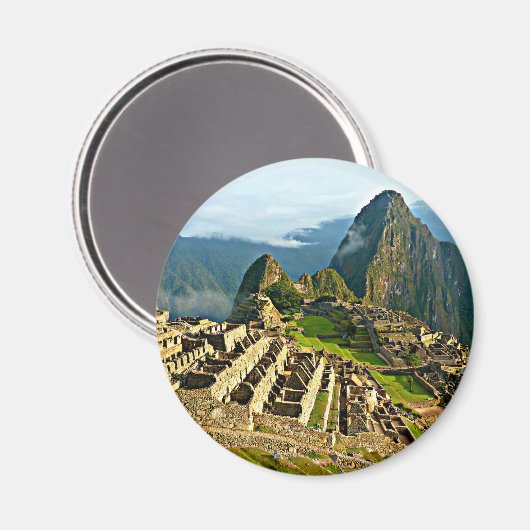 Machu Picchu Magnet (Vorderseite/Rückseite)