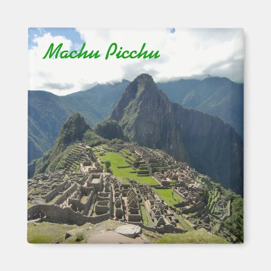 Machu Picchu-Magnet Magnet (Vorne)