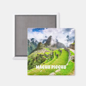 Machu Picchu-Magnet Magnet (Vorderseite/Rückseite)