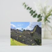 Machu Picchu Nachmittag, Peru Postkarte (Stehend Vorderseite)