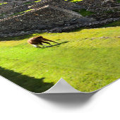 Machu Picchu Nachmittag Poster (Ecke)
