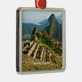 Machu Picchu Ornament Aus Metall (Rechts)