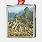 Machu Picchu Ornament Aus Metall (Links)