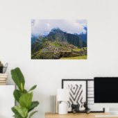 Machu Picchu Overlook, Peru Poster (Heimbüro)