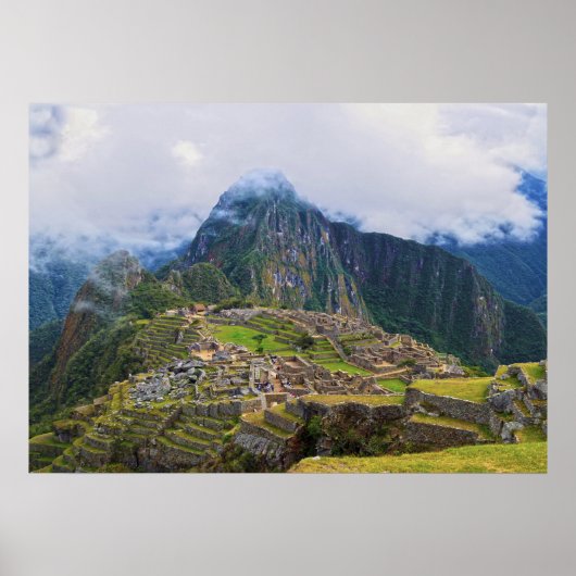 Machu Picchu Overlook, Peru Poster (Vorne)