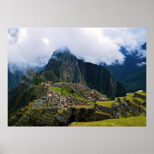 Machu Picchu Overlook, Peru Poster (Vorne)