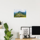 Machu Picchu Overlook, Peru Poster (Heimbüro)