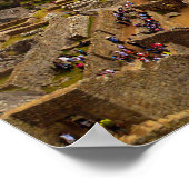 Machu Picchu Overlook, Peru Poster (Ecke)