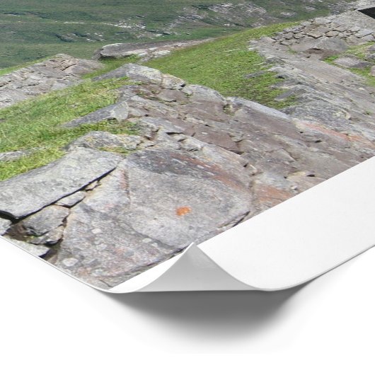 Machu Picchu Panorama 2 Poster (Ecke)