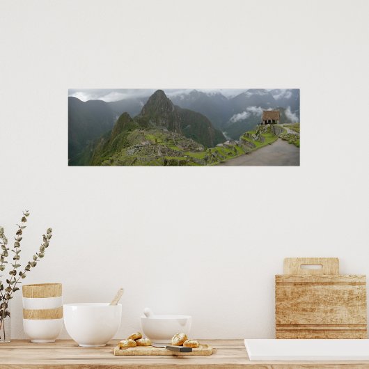 Machu Picchu Panorama Poster (Küche)