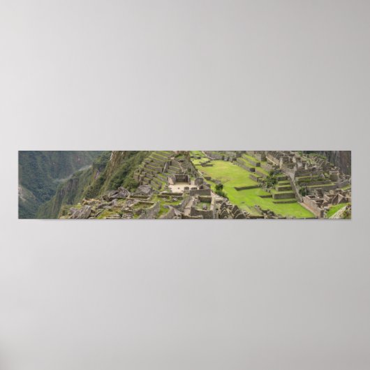 Machu Picchu Panorama Poster (Vorne)