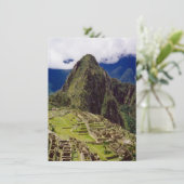 Machu Picchu, Peru (Stehend Vorderseite)