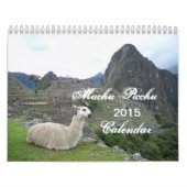 Machu Picchu Peru 2015 Kalender (Titelbild)