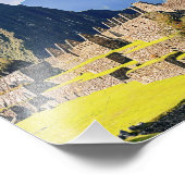 MACHU PICCHU - Peru - Ansicht Fotodruck (Ecke)