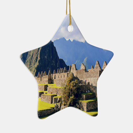 MACHU PICCHU - Peru - Ansicht Keramik Ornament (Rechts)