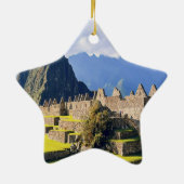 MACHU PICCHU - Peru - Ansicht Keramik Ornament (Hinten)