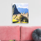 MACHU PICCHU - Peru - Ansicht Leinwanddruck (Insitu (Wohnzimmer))