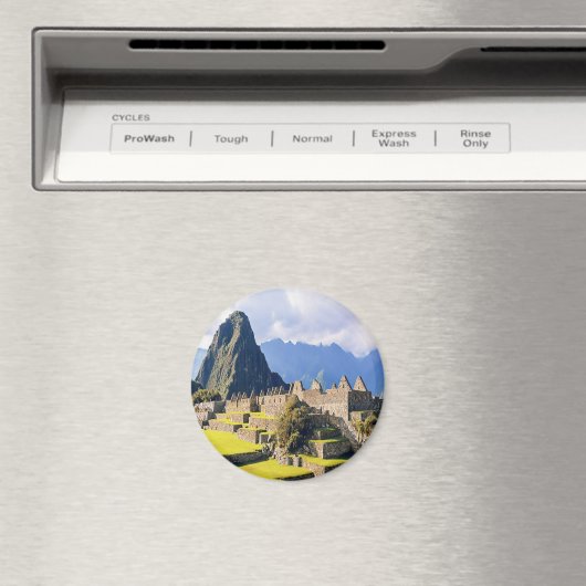 MACHU PICCHU - Peru - Ansicht Magnet (In Situ (Geschirrspüler))