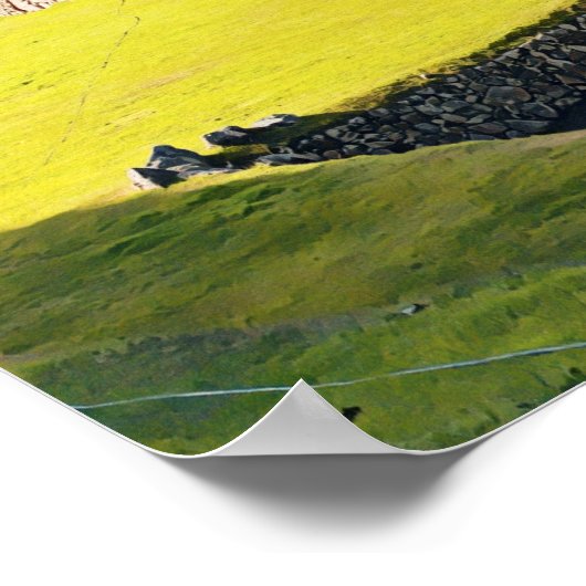 MACHU PICCHU - Peru - Ansicht Poster (Ecke)